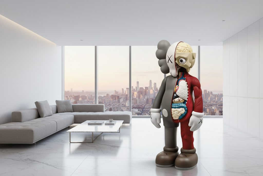 4 Foot Dissected: KAWS Statue Big Online - Limited Stock