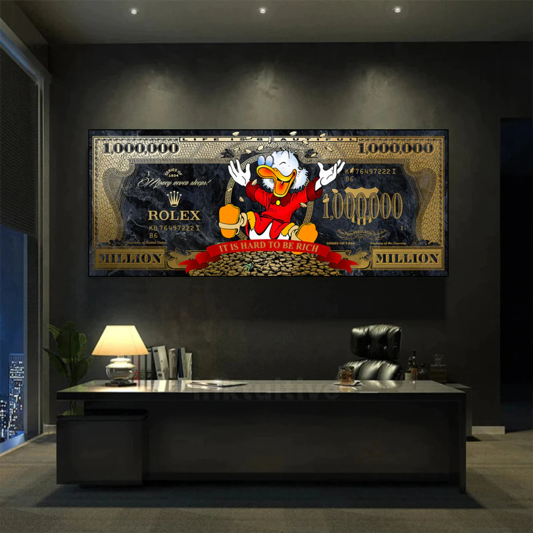Dive into Adventure: Scrooge McDuck Wall Art Collection