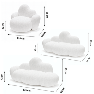 Набор диванов Cloud: качество, комфорт и стиль!