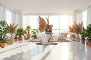 Angel Wing Sculpture Floor Statue