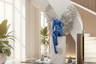 Angel Wing Sculpture Floor Statue