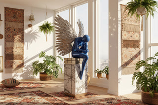 Angel Wing Sculpture Floor Statue