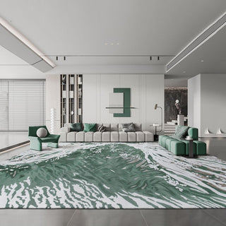 Antique Style Italian Rug for Living Room – Timeless Medieval Elegance-GraffitiWallArts.com