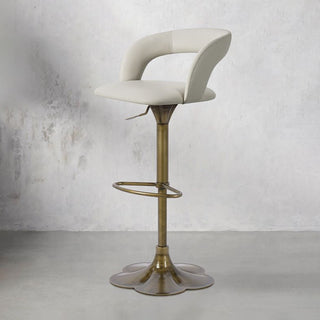 Arch Bar Stool for Kitchen Counter – Adjustable Height Rotatable Design-Graffitiwallarts.com