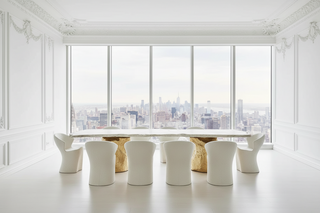 Artistic Dining Table and Chair Set – W9 Style Statement Dining Furniture-GraffitiWallArts.com