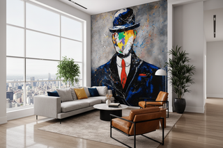 Banksy Son of Man Wallpaper Mural