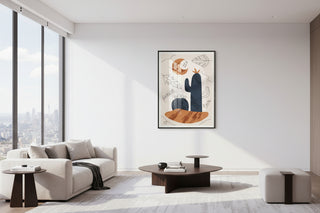 Boho Desert Serenity Trio Canvas Wall Art-Graffitiwallarts.com