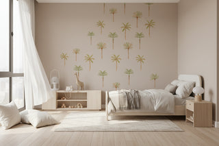 Boho Palm Tree Wall Sticker for Kids Rooms-GraffitiWallArts