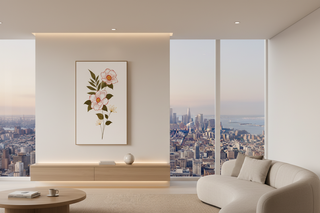 Botanical Grace Floral Trio Wall Art Set-Graffitiwallarts.com