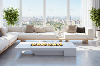 Carnell Rectangular Outdoor Fire Table