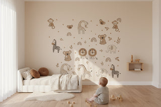 Cartoon Dinosaur Wall Stickers for Kids-GraffitiWallArts