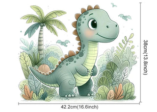 Cartoon Dinosaur Wall Stickers for Kids Nursery