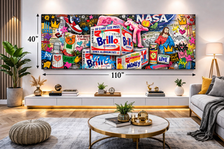 Nasa/Brillo Canvas Wall Art