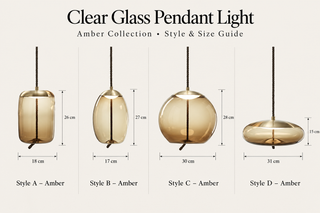 Clear Glass Pendant Light για Μαγεία στην Ατμόσφαιρα