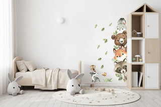 Cute Cartoon Small Animal Wall Sticker for Kids