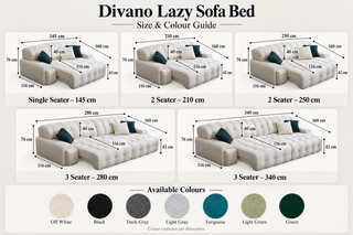 Divano Lazy Sofa Bed for Living Room