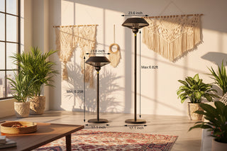 Freestanding Umbrella Electric Patio Heater