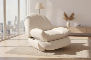 Genuine Leather Electric Massage Recliner – Luxury Single Sofa Cabin Chair