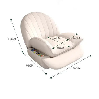Genuine Leather Electric Massage Recliner – Luxury Single Sofa Cabin Chair