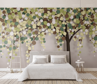3D Abstract Tree Wallpaper Murals-Trees Wallpaper