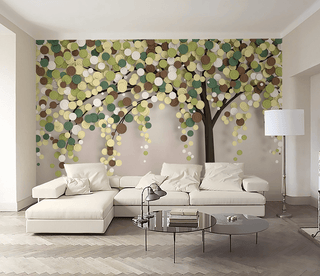 3D Abstract Tree Wallpaper Murals-Trees Wallpaper