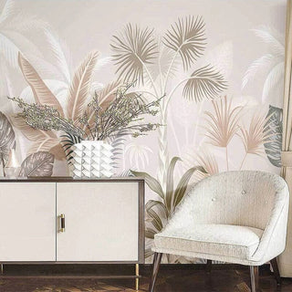 3D Plants Design - Tropical Wallpaper Murals-Flower & Leaf Wallpaper
