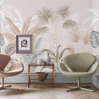 3D Plants Design - Tropical Wallpaper Murals-Flower & Leaf Wallpaper