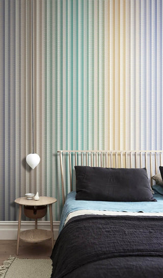 Abstract Cross Stitch Pattern Wallpaper Mural-Geometric Shapes Wallpaper