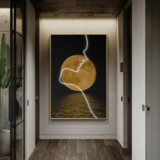 Abstract Figure LED Porch Wall Art-LED Wall Art