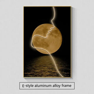 Abstract Figure LED Porch Wall Art-LED Wall Art