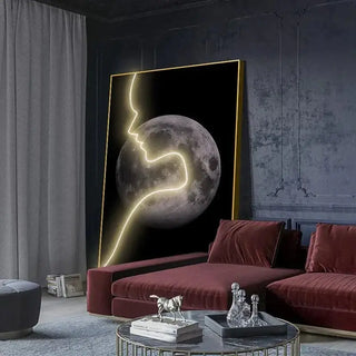 Abstract Figure LED Porch Wall Art-LED Wall Art