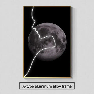 Abstract Figure LED Porch Wall Art-LED Wall Art