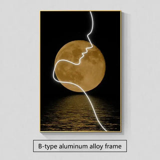 Abstract Figure LED Porch Wall Art-LED Wall Art