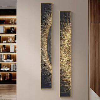 Abstract LED Indoor Panel Wall Lamp-Wall Lights