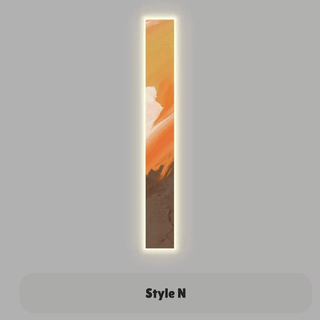 Abstract LED Indoor Panel Wall Lamp-Wall Lights