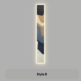 Abstract LED Indoor Panel Wall Lamp-Wall Lights