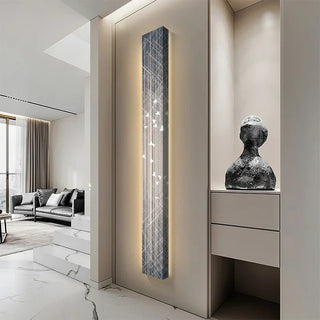 Abstract LED Indoor Panel Wall Lamp-Wall Lights