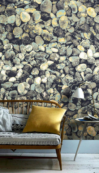 Abstract Pebbles Valley Wallpaper Mural-Geometric Shapes Wallpaper