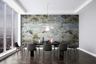Abstract Rustic Brushed Wallpaper Mural
