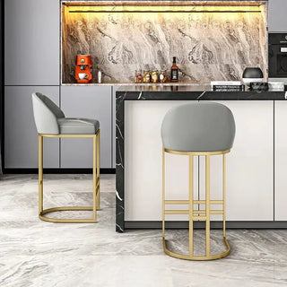 Accent Bar Stools Minimalist Kitchen Counter Stool-Bar Stools