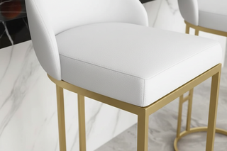 Akzent Barhocker Minimalistischer Küchenthekenhocker