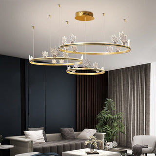 Acrylic Flower Chandelier - Find the Perfect Lighting-Chandeliers