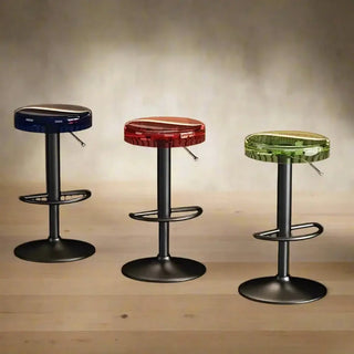Acrylic High-End Kitchen Island Counter bar Stool-Bar Stools