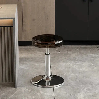 Acrylic High-End Kitchen Island Counter bar Stool-Bar Stools
