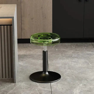 Acrylic High-End Kitchen Island Counter bar Stool-Bar Stools