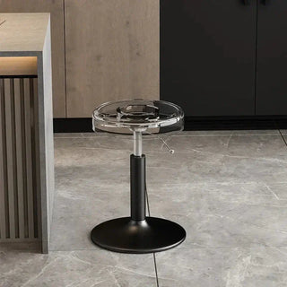 Acrylic High-End Kitchen Island Counter bar Stool-Bar Stools