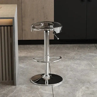 Acrylic High-End Kitchen Island Counter bar Stool-Bar Stools