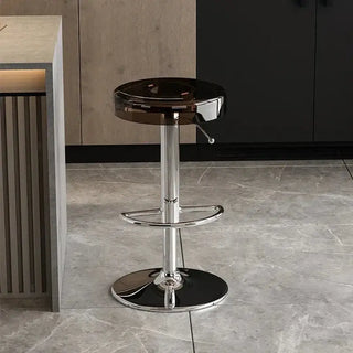 Acrylic High-End Kitchen Island Counter bar Stool-Bar Stools