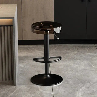 Acrylic High-End Kitchen Island Counter bar Stool-Bar Stools