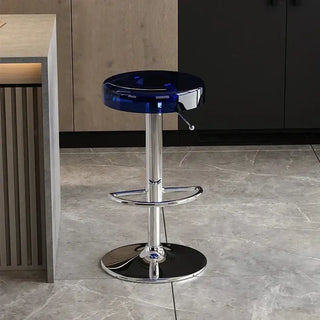 Acrylic High-End Kitchen Island Counter bar Stool-Bar Stools